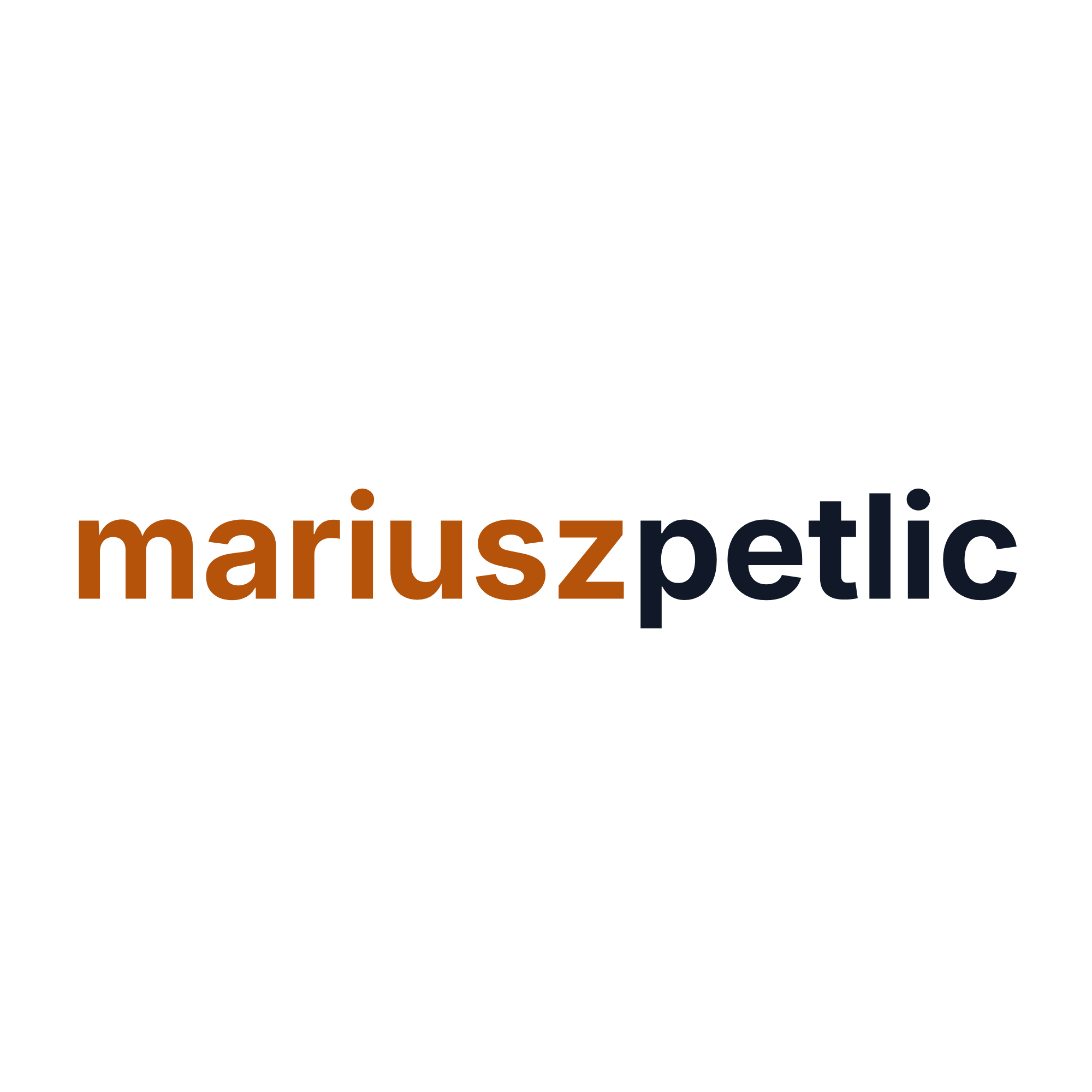Logo strony mariuszpetlic.pl